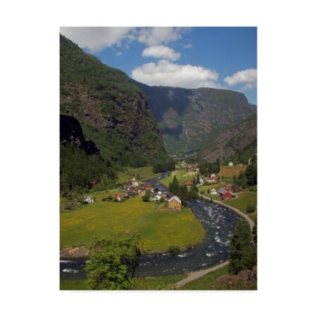 Trademark Fine Art J.D. Mcfarlan 'Norway 1' Canvas Art, 35x47 ALI37232-C3547GG